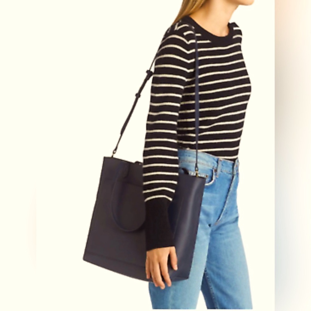MADEWELL The Zip-Top Medium Transport Leather Tote NEW